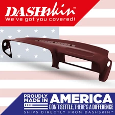 DashSkin Dash Cover for 97-99 GM SUVs & 97-98 Truck in Ruby Burgundy