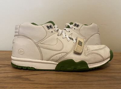 Size 8 - Nike Air Trainer 1 Mid SP x Fragment Design White
