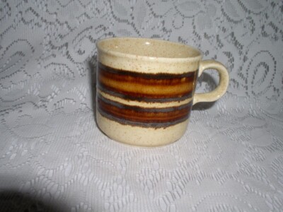 Royal Worcester Palissy England Crofter Cup Coffee Tea Mug