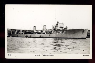 na7923 - Royal Navy Kriegsschiff - HMS Lochinvar F42 - 5,5''x 3,5'' Foto