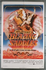 BLAZING SADDLES (1974) 31355 Movie Poster  Gene Wilder  Madeline Kahn  Cleavon L