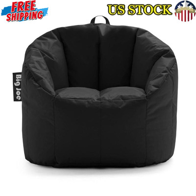 Milano Bean Bag Chair Durable Smart Max Fabric Structured Design Removable Cover