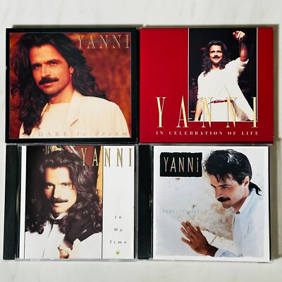 Yanni - CD Lot 4 - In My Time - Dare To Dream - Celebration of Life - Chameleon