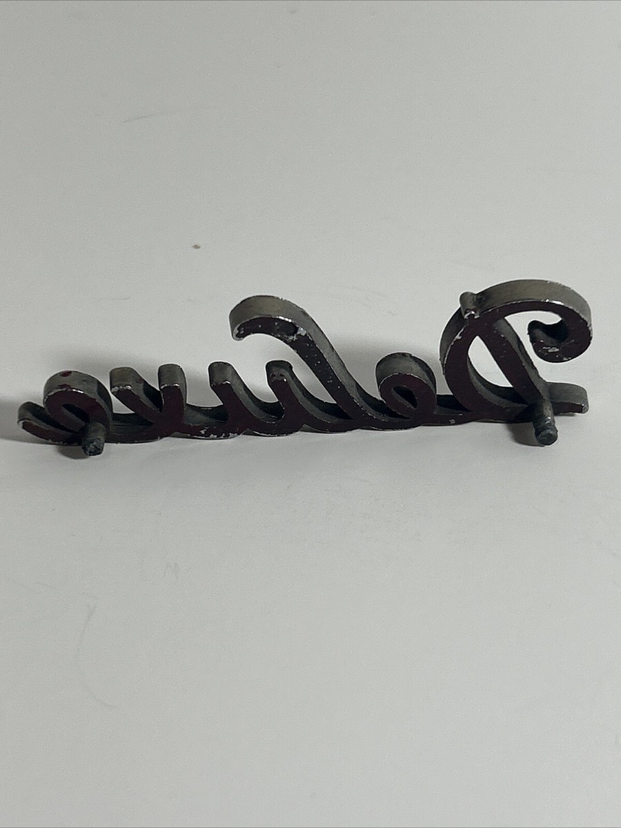 Deluxe -Seat Emblem - fits Harley Davidson - Vintage | eBay