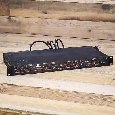 DBX 166 Vintage 2-Channel Stereo Compressor/Limiter Audio Dynamics U248114