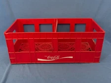 Vintage Coca-Cola Red Plastic Crate for (8) 2-liter Coke Bottles Rehrig Pacific
