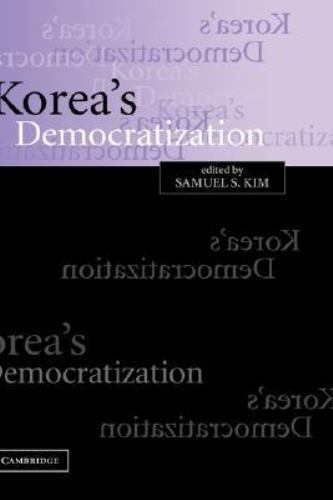 Korea's Democratization Hardcover Cambridge University Press 9780521823210
