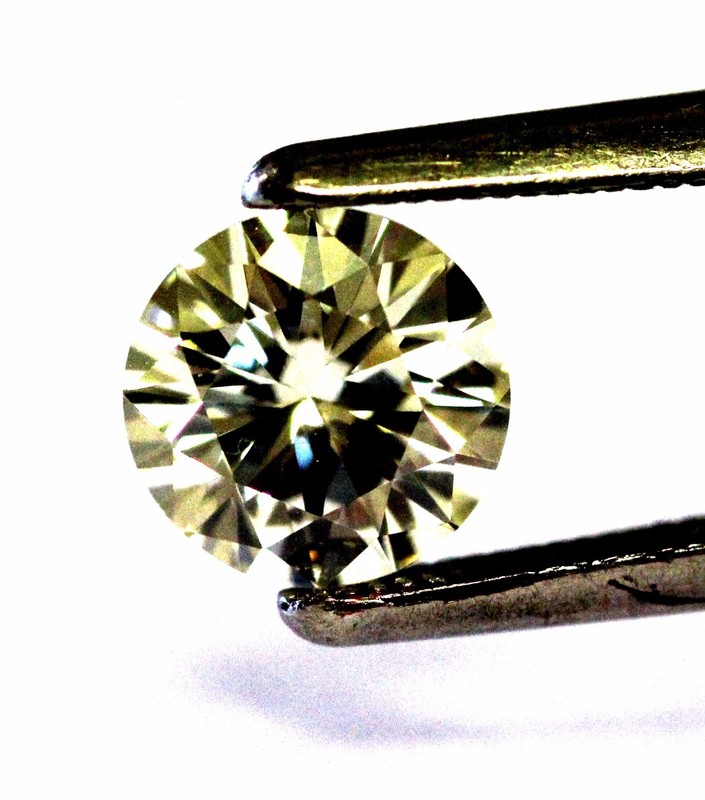 GIA Certified 1.09ct VVS1 S-T round diamond 6.75-6.78x3.98mm vintage estate