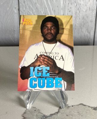 1991 The Rap Pack ICE CUBE #48 Rare!! RC Rookie RARE!! | eBay