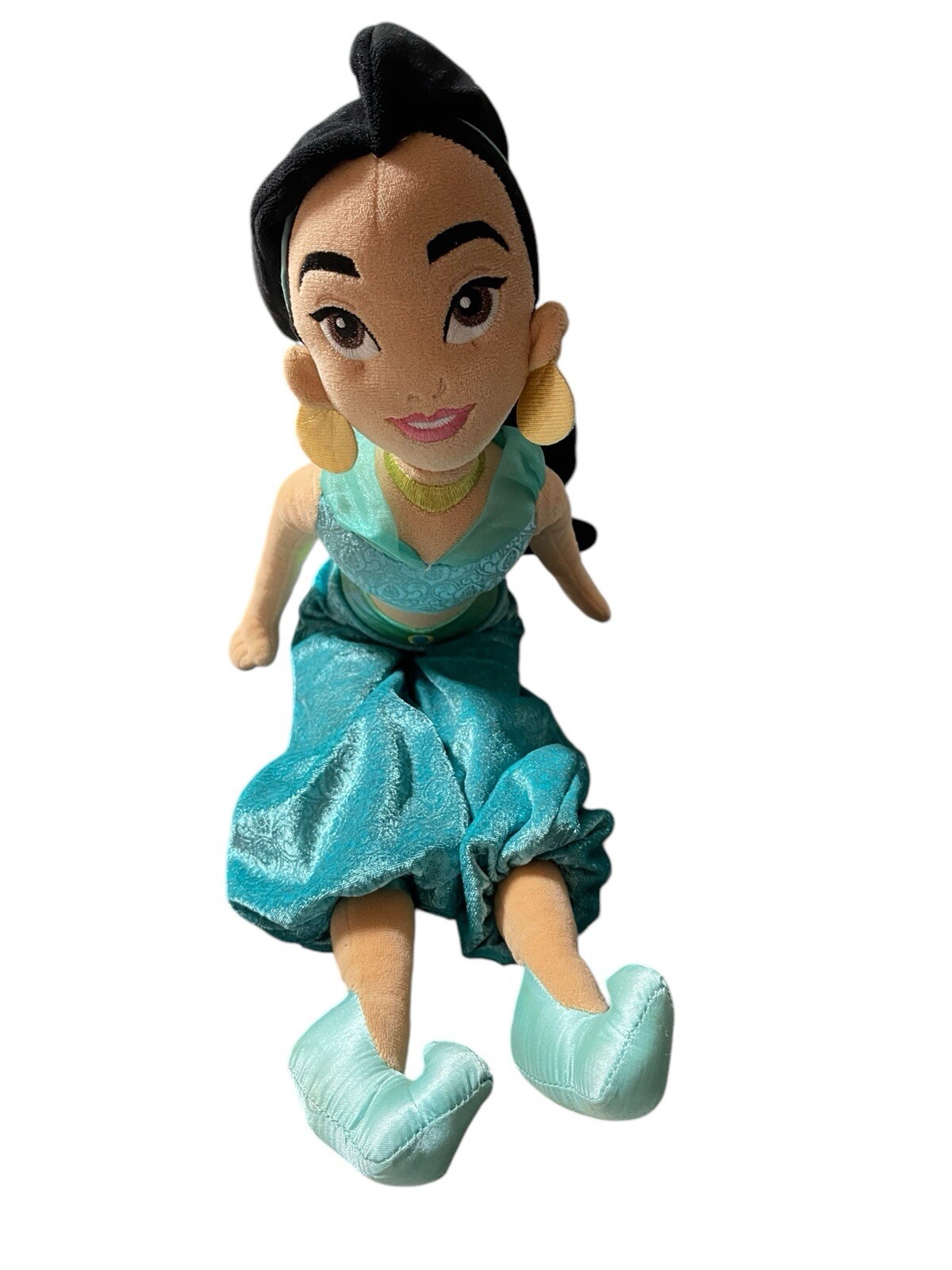 Disney Store Princess Jasmine Soft Stuffed 20" Plush Doll Toy Aladdin ...