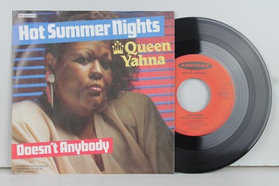 Queen Yahna - Hot Summer Nights - Another Record 1986 - 7'' Vinyl