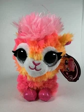 Zuru Plush Coco Surprise June Neon Llama Orange Pink 5" With Tag