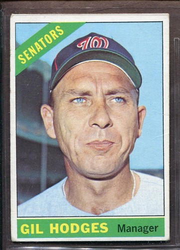 Gil Hodges #386 1966 Topps card