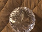 Waterford Ireland Crystal Round Domed, Hollow Paperweight ~ Signed — photo 3