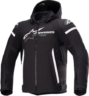 Alpinestars Motorradjacke 3206423-12-L – Schwarz/Weiß, Größe L