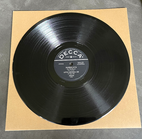 78 rpm Little Brenda Lee - Jambalaya / Bigelow 6-200 - US DECCA Rockabilly