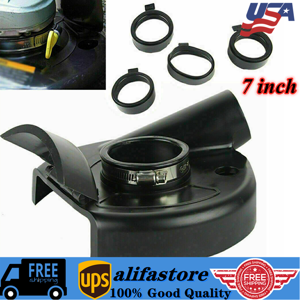 7 inch Vacuum Dust Shroud Grinding Cover for Angle Hand Grind Grinder Polisher