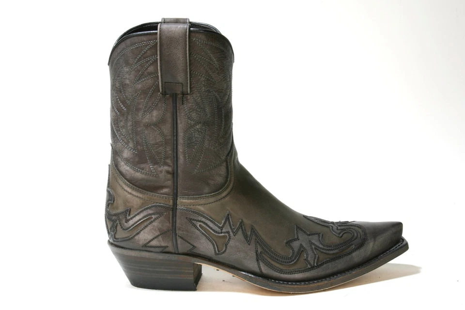 8983 Sendra Ausführungen Kurz-Cowboystiefel Grigio Foto 2 de 4