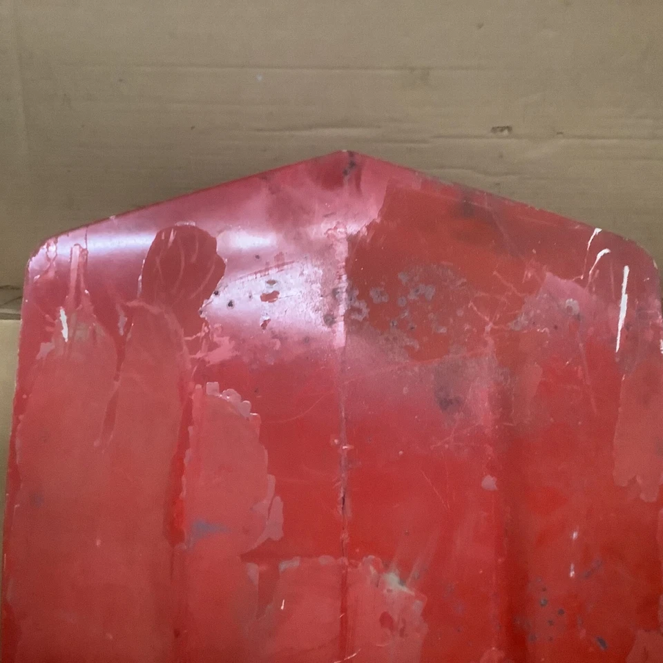 Corvette 1973-1982 capó de fibra de vidrio inducción de aire usado sólido buenos bordes OEM Foto 3 de 4