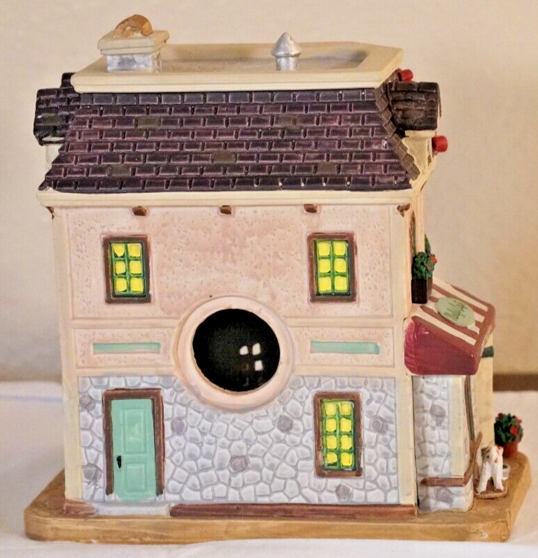 Lemax Molly's Corner Café #05687 - Lighted Village Building For Christmas Display