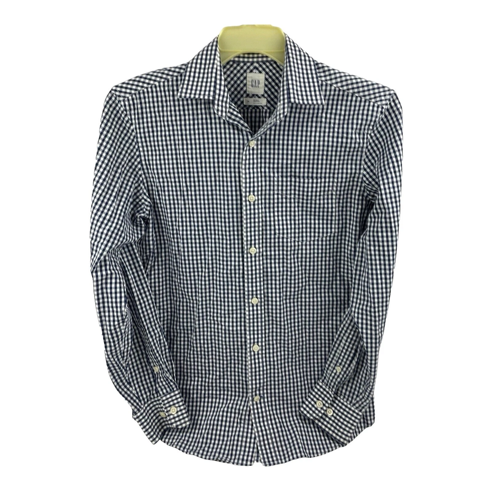 Camisas de vestir a rayas blancas Gap para hombres