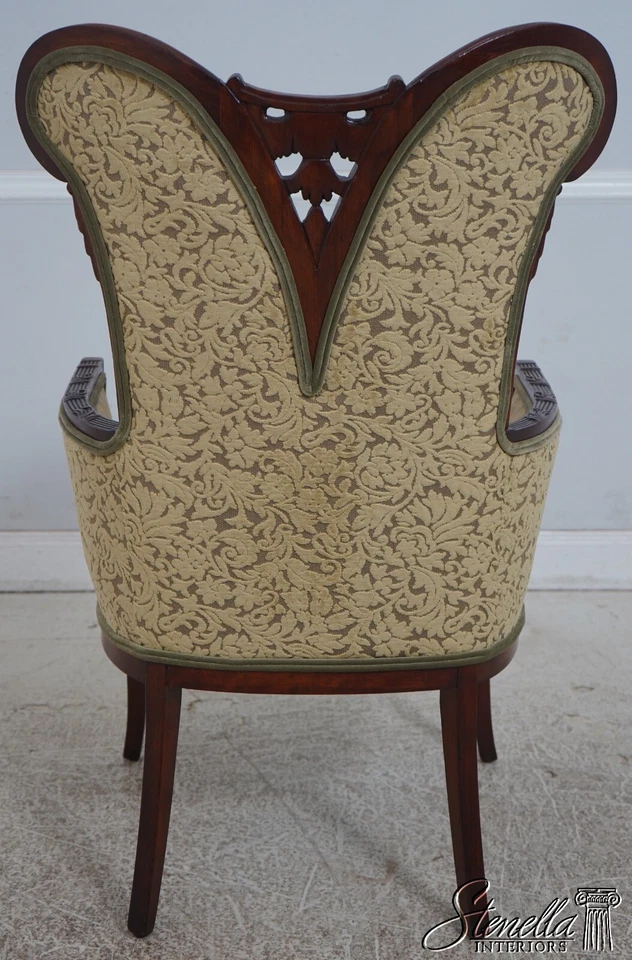 L68669: Par de sillas vintage francesas estilo Luis XVI Foto 4 de 4