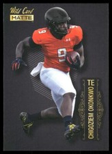 Chigoziem Okonkwo 2022 Wild Card Matte #MB-126 Black