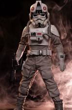 Star Wars Hot Toys AT AT Driver Pilot Mandalorian Grogu Imperial Remnant MMS845