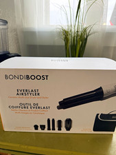 BondiBoost Everlast Airstyler Ceramic 1200W Travel Brush Dryer w/ Attachments