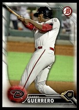 2016 Bowman Prospects Gabby Guerrero Arizona Diamondbacks #BP133