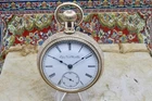 Serviced 1891 Elgin 18 Size Gold Filled Pocket Watch