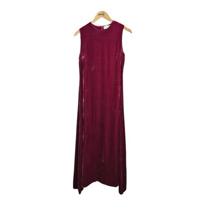 Racil Maxikleid Rosa 8 UK Samt Ärmellos Abend Event Hochzeit 36
