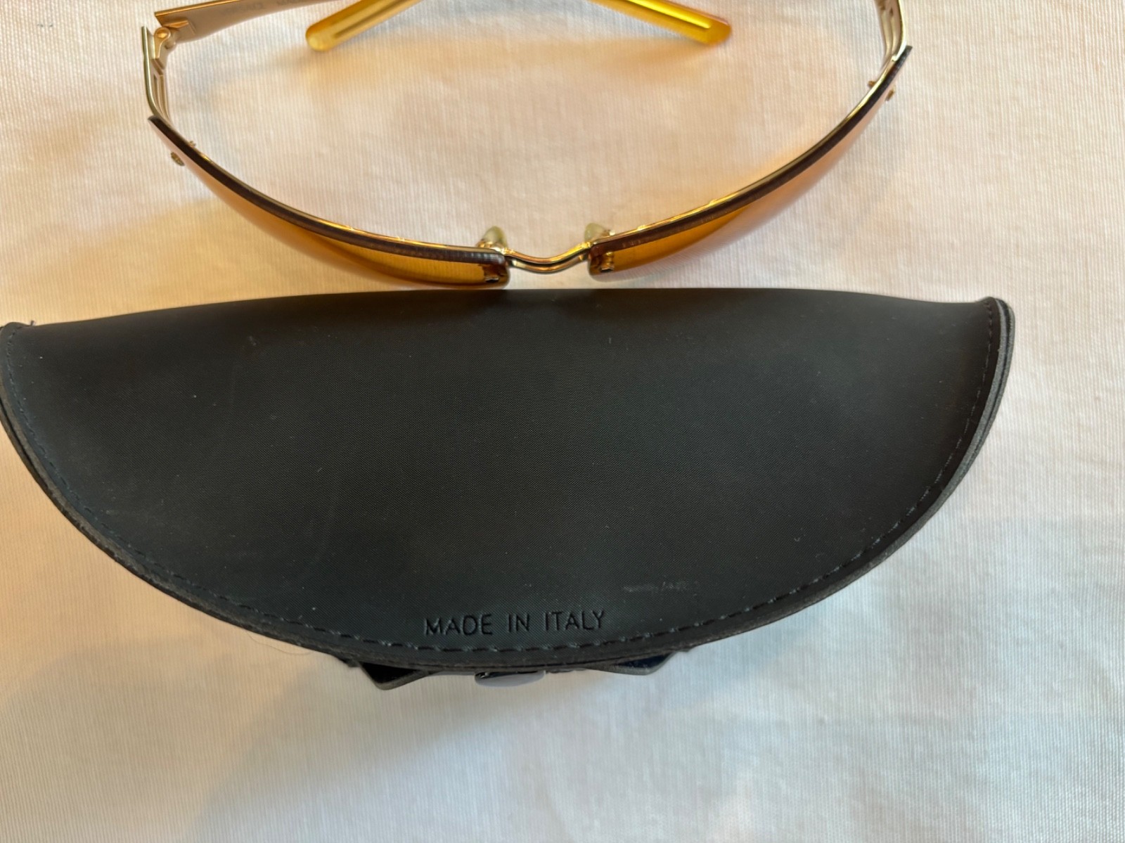 Versace vintage 2000s sunglasses with case thumbnail 10