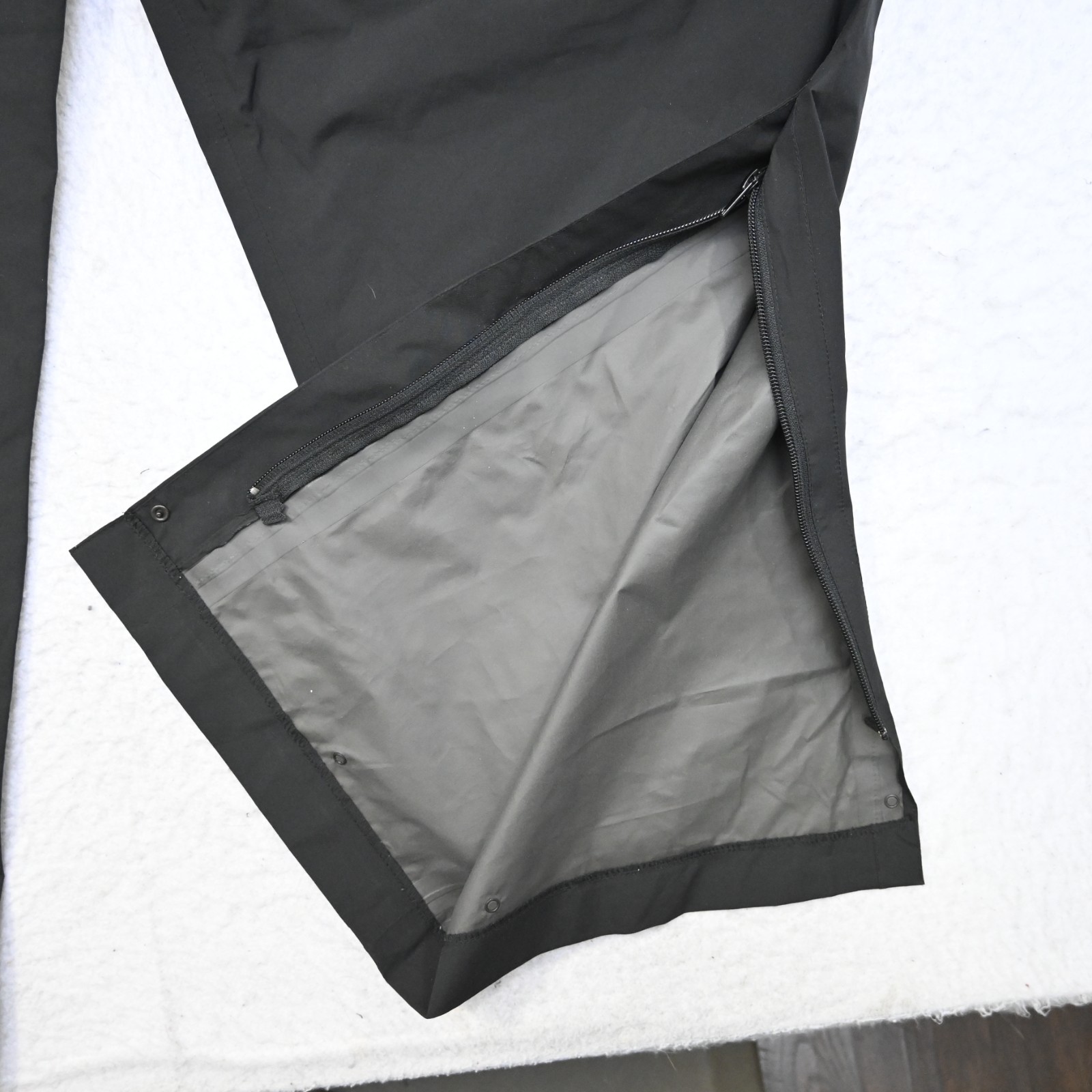 Zero Restriction GORE-TEX Pullover Rain Pants Bla… - image 4