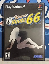 The King of Route 66 PS2 PlayStation 2 Disc Case Manual Untested Sega