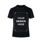 Wholesale Personalized T-Shirt Print Your Logo Photo Text Custom Made Shirt Tee