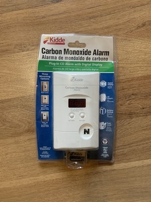 Kidde Firex Plug In Carbon Monoxide Alarm Detector w/ Battery Backup 900007601