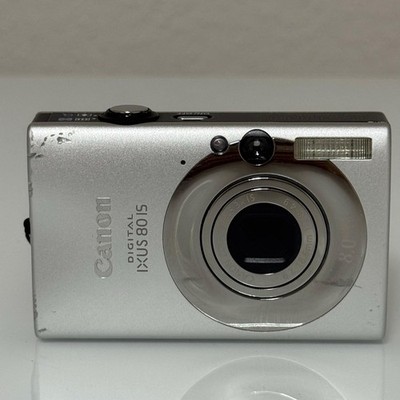 Canon Digital IXUS 80 IS  Silber