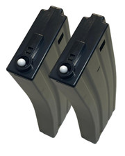 Nuprol Airsoft M4 Mid Cap 70 RND Metal Magazine Tan (PACK OF 2) - UK SELLER