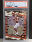 2024 Panini Absolute - Rookies Jayden Daniels #102 Red Squares /499 (RC) PSA 9
