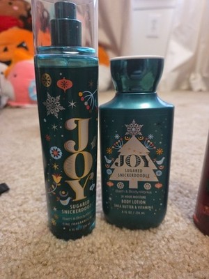 Set Of 2 JOY Sugared Snickerdoodle B&BW, Mist/Lotion