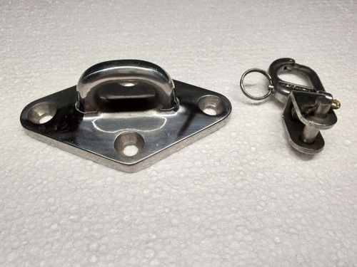 MERRIMAN BROS. STAINLESS STEEL PAD EYE LOT