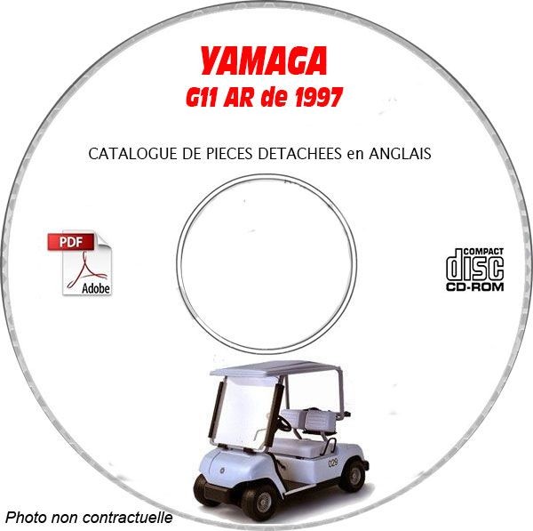 Restaurer une Yamaha G11AR 1997 avec le catalogue pièces sur CD