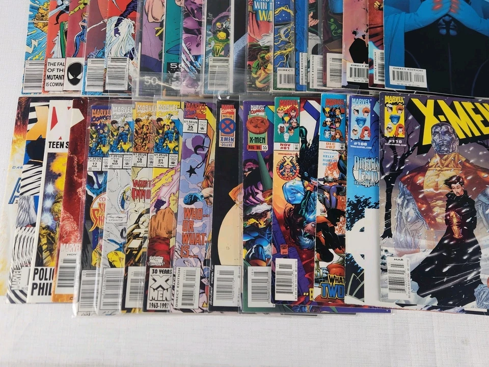 X-Men Comic Lot of 33 Marvel Random Issues Mixed Series Uncanny Astonishing More - Image 3 of 4