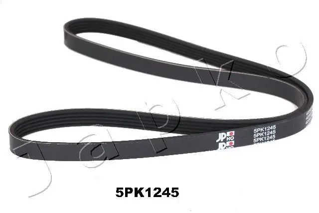 Cinghia trapezoidale multirighe 5PK1245 JAPKO per TOYOTA AVENSIS VERSO - Immagine 2
