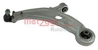 Lenker RadaufhÄNgung Vorne Links Metzger 58091611 FÜR Peugeot Fahrwerkslenker