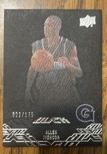2013-14 Upper Deck Black - Allen Iverson #30 /022/175