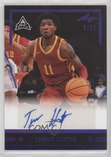2021-22 Leaf Memories 1991 Base Purple 5/20 Tyrese Hunter #GLR-TH1 Auto 0tw4