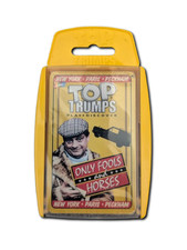Top Trumps Only Fools & Horses BBC Official Card Game Complete Deck Case