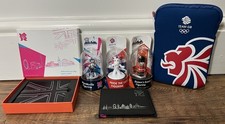 Official London 2012 Olympics Bundle + Wallets, Corgi Figurines Etc - New